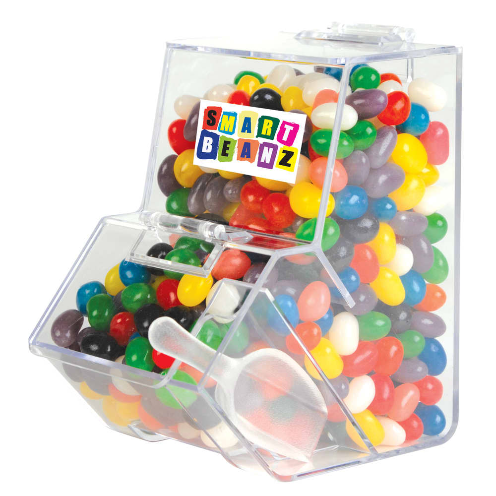 Assorted Colour Mini Jelly Beans in Dispenser