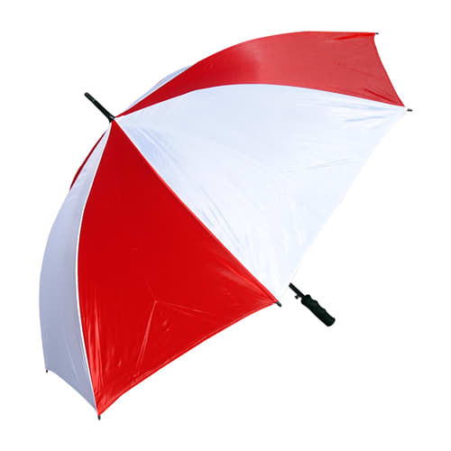 Red/White The Sands Golf Umbrella