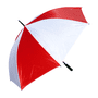 Red/White The Sands Golf Umbrella