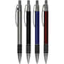 Focus Slimline Metal Pen with Rubber Grips