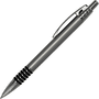 Silver Focus Slimline Metal Pen with Rubber Grips