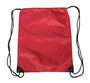 Red Nylon Drawstring Backsack