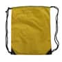 Yellow Nylon Drawstring Backsack