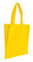 Yellow Non Woven Tote With V Gusset