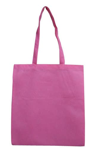 Hot Pink Promotional Tote Without Gusset