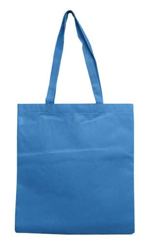 Powder Blue Promotional Tote Without Gusset