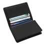 Black San Remo Leather Card Holder