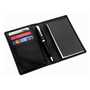 Black San Remo Leather Pocket Jotter