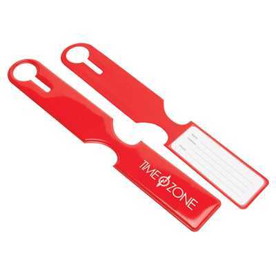 Red Lumina Luggage Tag