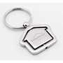 Silver Spinner House Keyring