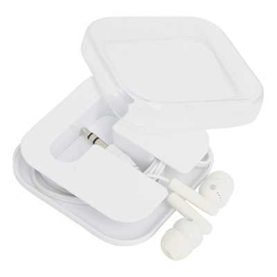 White/Clear City Ear Phones