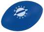 Blue Anti Stress Rugby Ball