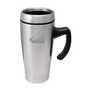 Brushed Stainless Steel Naples Travel Mug