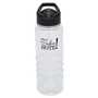 Clear/Black Knight Drink Bottle