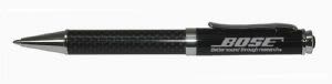 Carbon Fibre Ballpoint Pen - Black