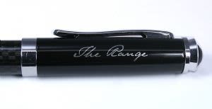 Carbon Fibre Ballpoint Pen - Black