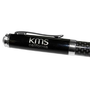 Carbon Fibre Ballpoint Pen - Black