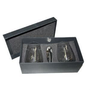 Clique Wine Glass Set with Corkscrew