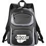 Black/Grey Continental Checkpoint-Friendly Compu-Backpack