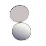 Silver Silver Compact Mirror