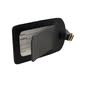 Black Covered Luggage Tag