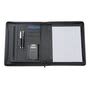 Black Estoril A4 Bonded Leather Compendium