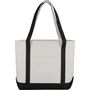 Black Premium Heavy Weight Cotton Boat Tote