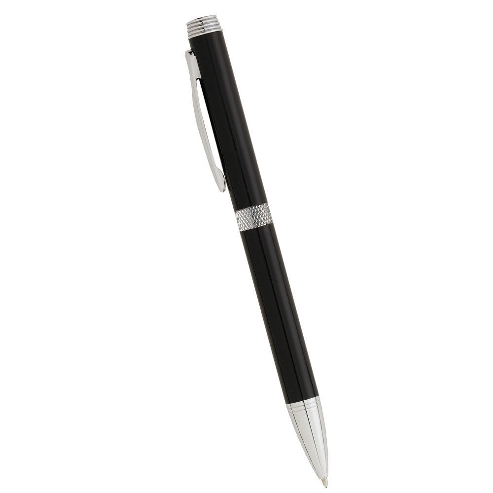 Black Colonnade Twist Action Ballpoint Pen