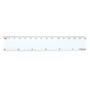 White Plastic Ruler 15cm