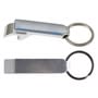 Silver Aluminium Economy Pop Top Keytag