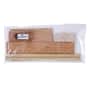 Natural/Clear Bamboo Stationery Set in Cello Bag