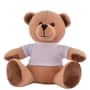 Brown/White Customisable Honey Plush Teddy Bear