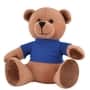 Brown/Blue Customisable Honey Plush Teddy Bear