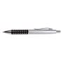 Silver/Black Bling Ballpoint Pen