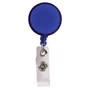 Blue Custom Retractable Name Tag Holder 