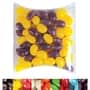 Clear/Corporate Colour Corporate Colour Mini Jelly Beans in Pillow Pack