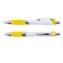 White/Transparent Yellow Beat Ballpoint Pen