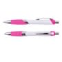 White/Transparent Pink Beat Ballpoint Pen