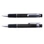 Transparent Black/Silver Chrystalis Ballpoint Pen