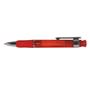 Transparent Red/Silver Chrystalis Ballpoint Pen