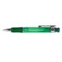 Transparent Dark Green/Silver Chrystalis Ballpoint Pen