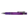 Transparent Purple/Silver Chrystalis Ballpoint Pen