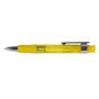 Transparent Yellow/Silver Chrystalis Ballpoint Pen