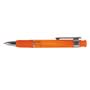 Transparent Orange/Silver Chrystalis Ballpoint Pen