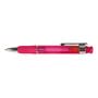 Transparent Pink/Silver Chrystalis Ballpoint Pen