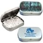 Custom Sugar-Free Breath Mints in Silver Tin