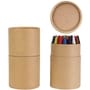 Natural Assorted Colour Crayons in Cardboard Tube