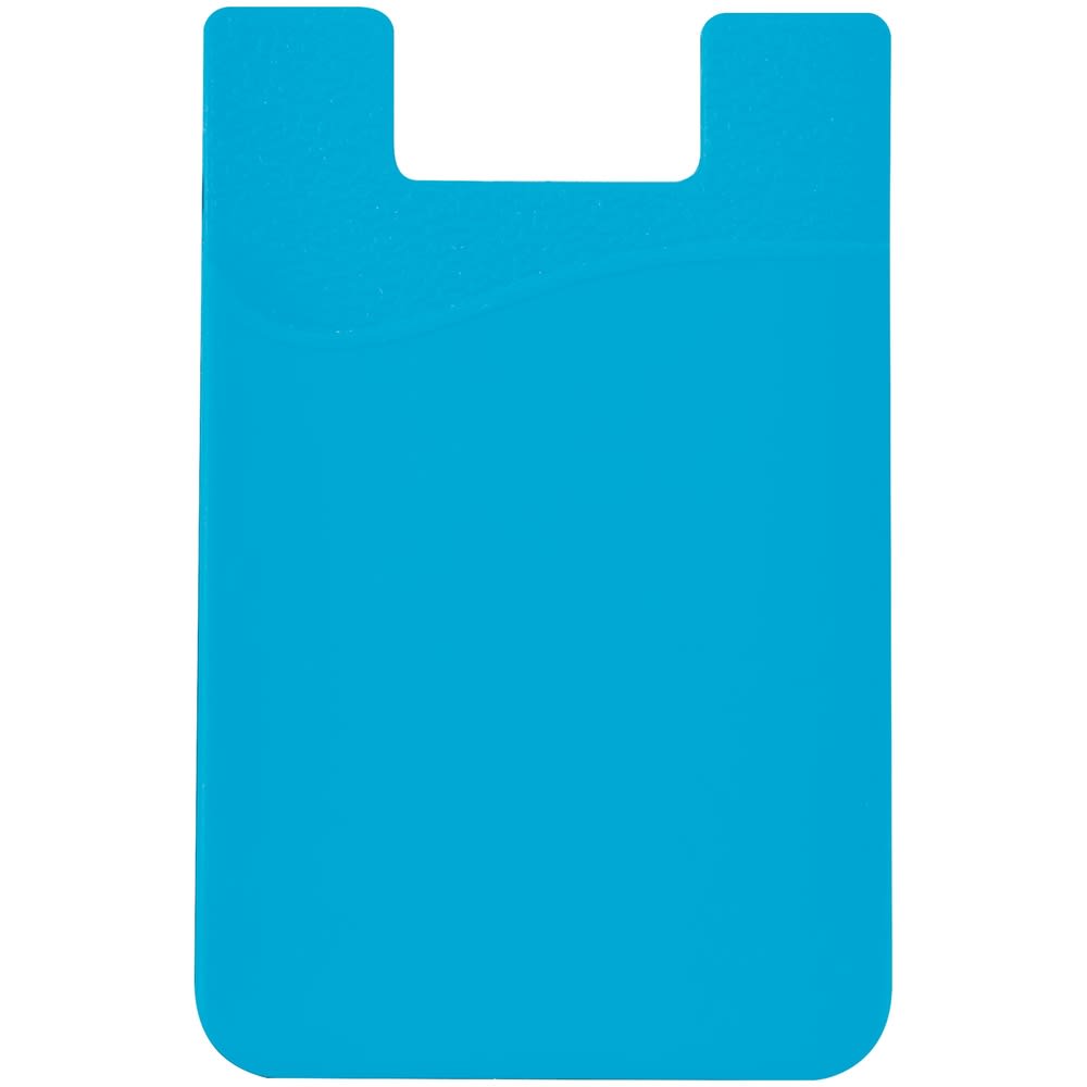 Light Blue Wave Mobile Phone Wallet