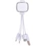 White/Clear Family Light Up  3 in 1 Cable