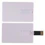 White Flicker Credit Card Flash Drive